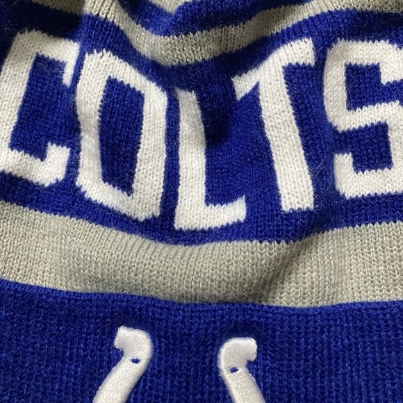 ☀️ 47 Brand Indianapolis Colts Beanie Winter Cap NFL Football OSFA Blue - Picture 3 of 6